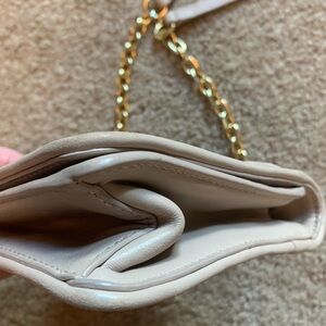 Tory Burch Bryant Small Purse Bag Tan Leather Crossbody Authentic